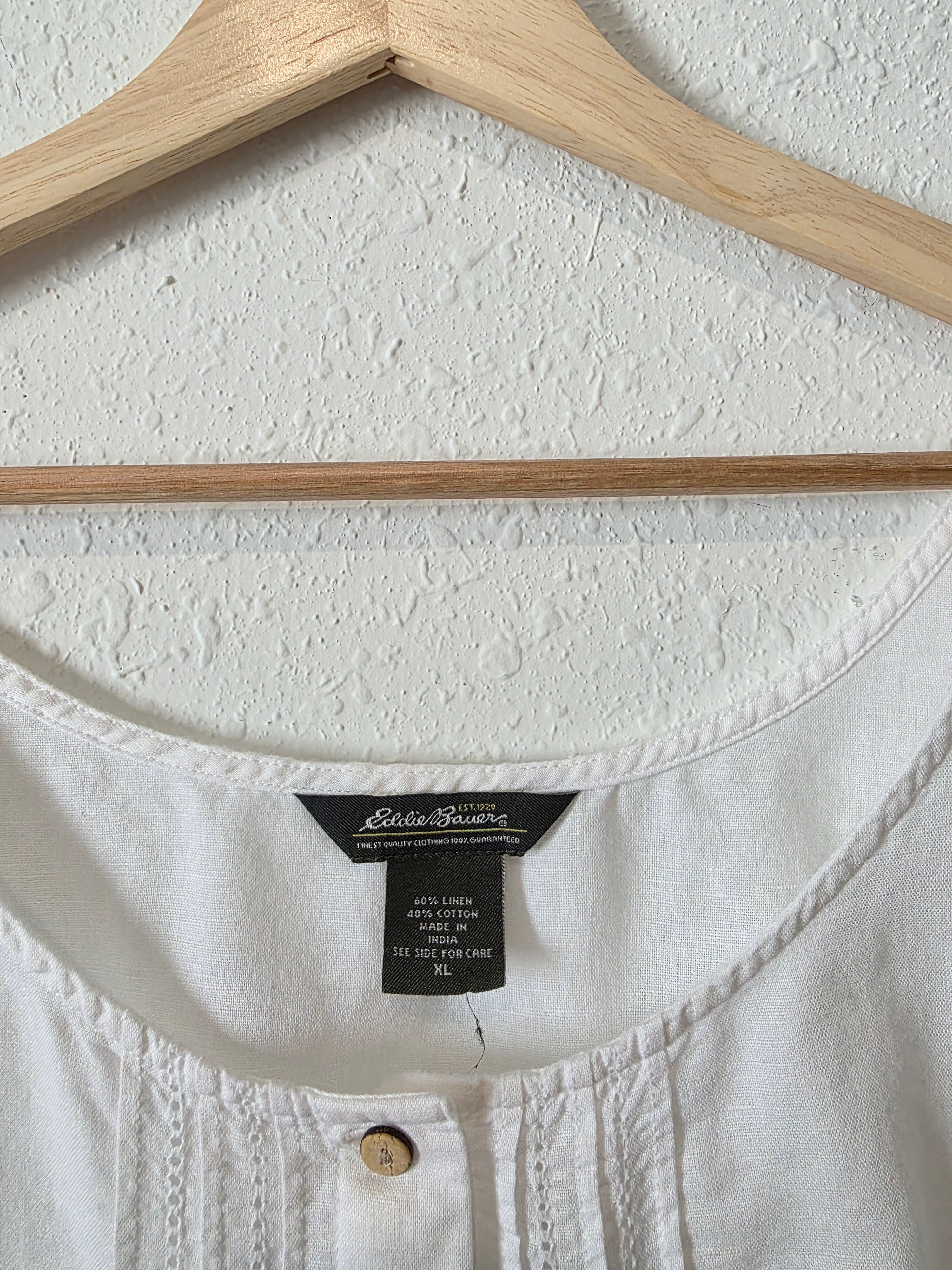 Eddie Bauer Linen Cotton Tank (XL)