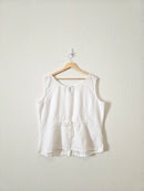 Eddie Bauer Linen Cotton Tank (XL)
