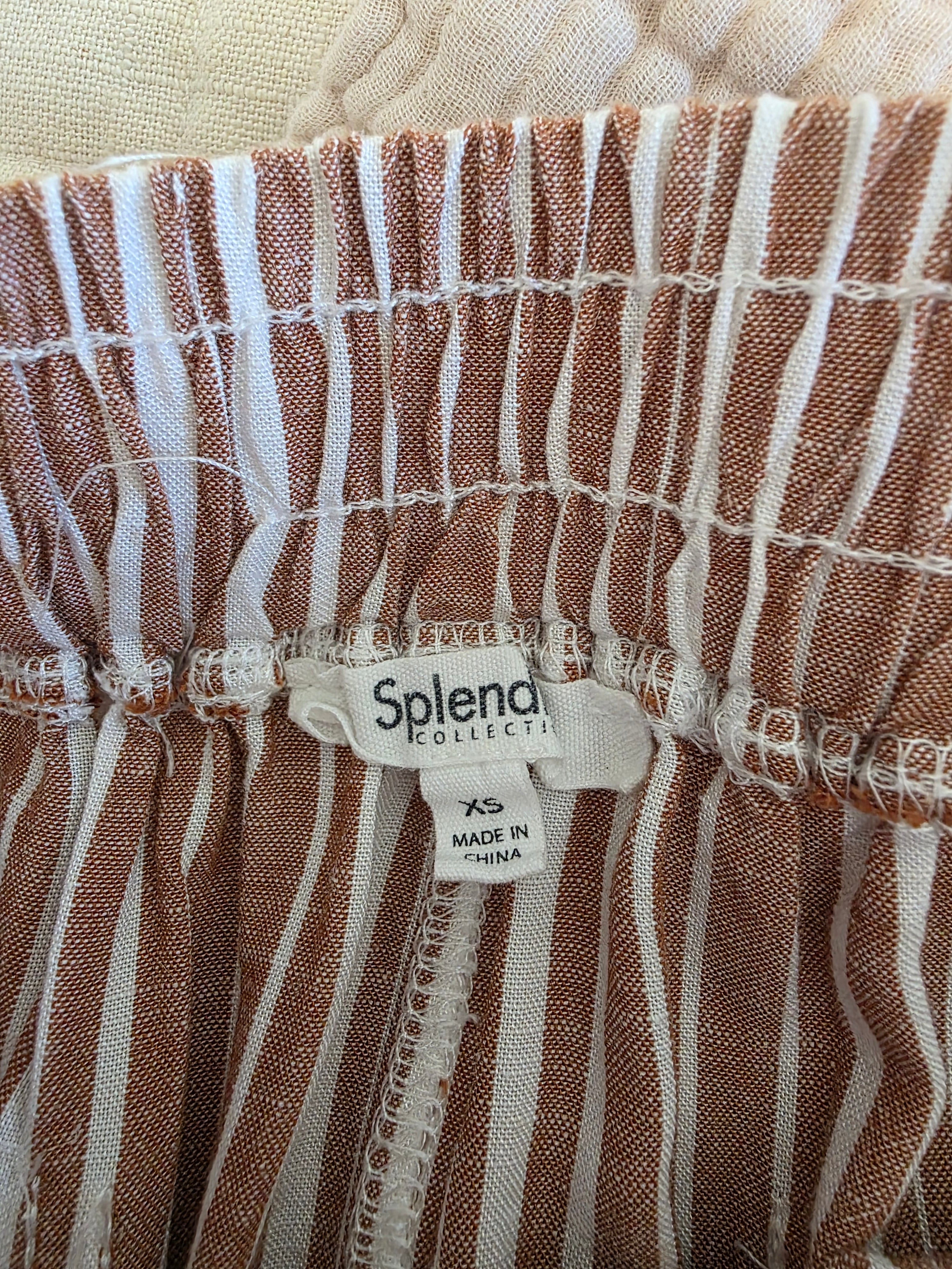 Splendid Striped Wide Leg Pants (XS)