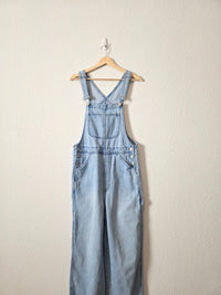 Madewell Light Wash Denim Overalls (MT)