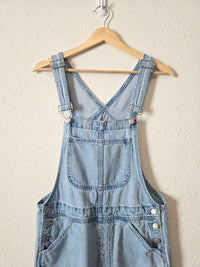 Madewell Light Wash Denim Overalls (MT)