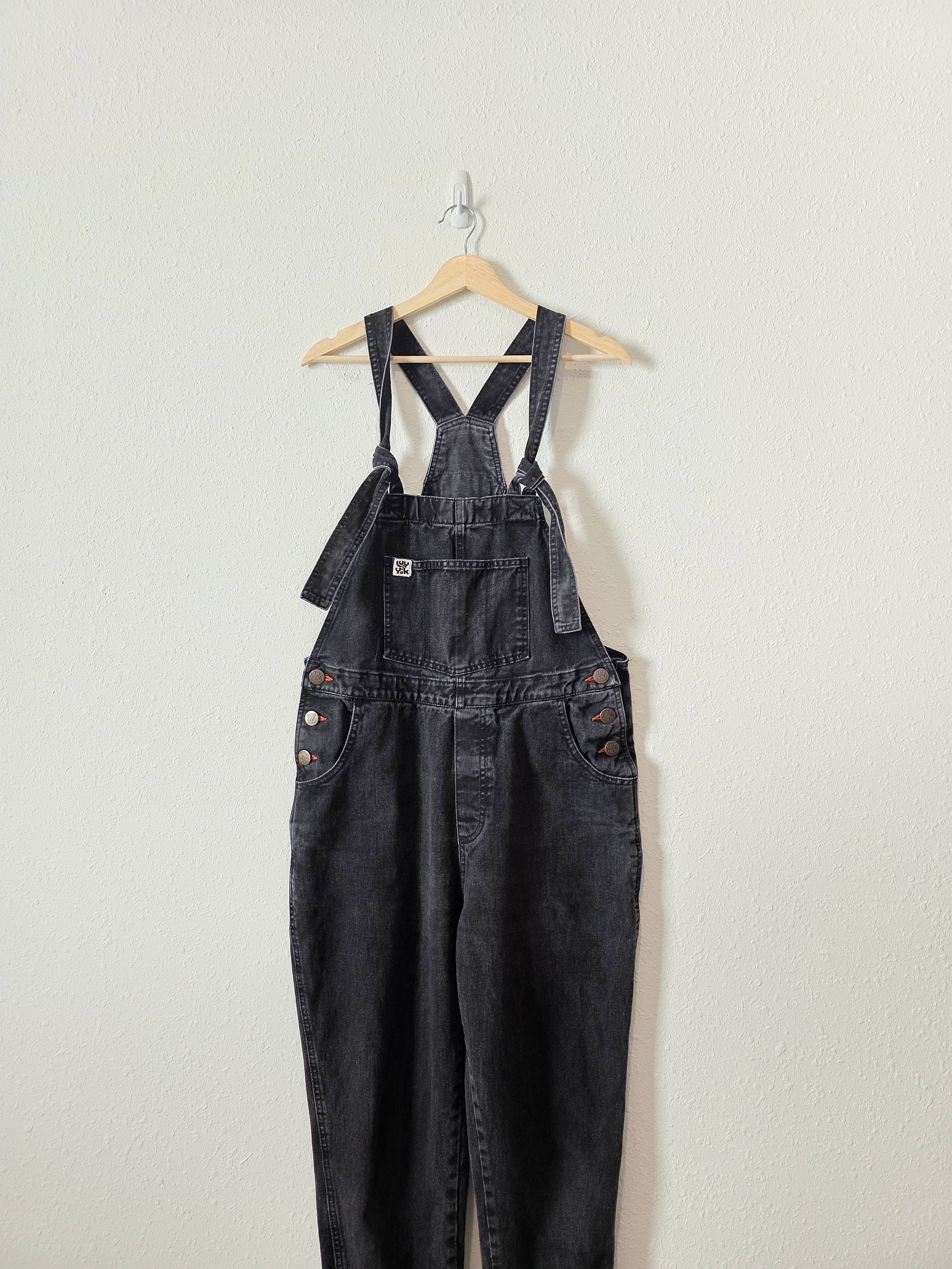 Lucy & Yak Black Denim Overalls (8L)