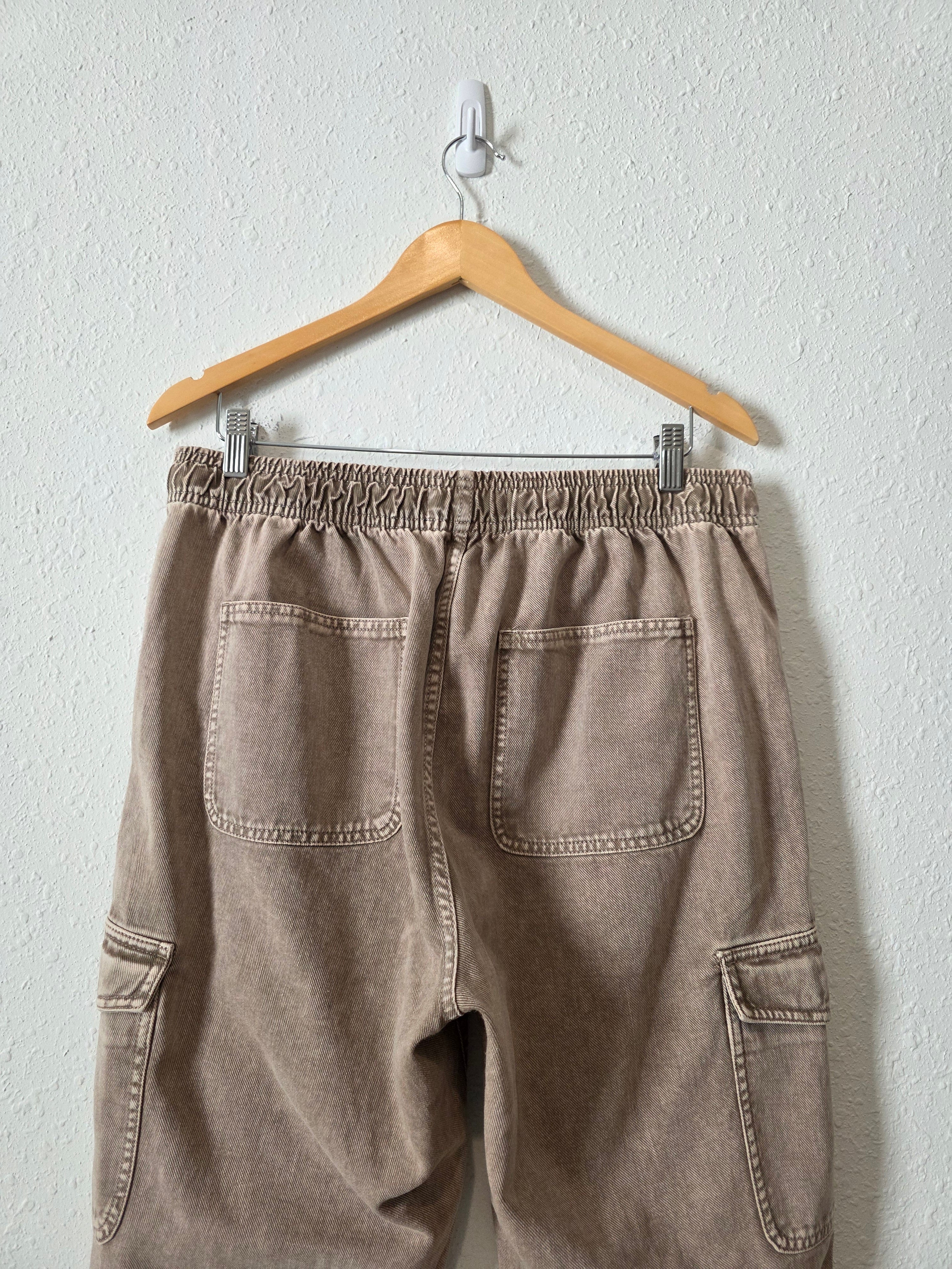 Gap Brown Cargo Easy Jeans (L)