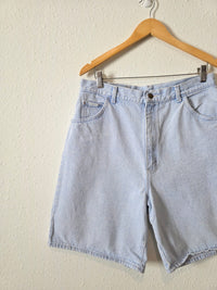 Vintage Light Wash Denim Shorts (31/32)