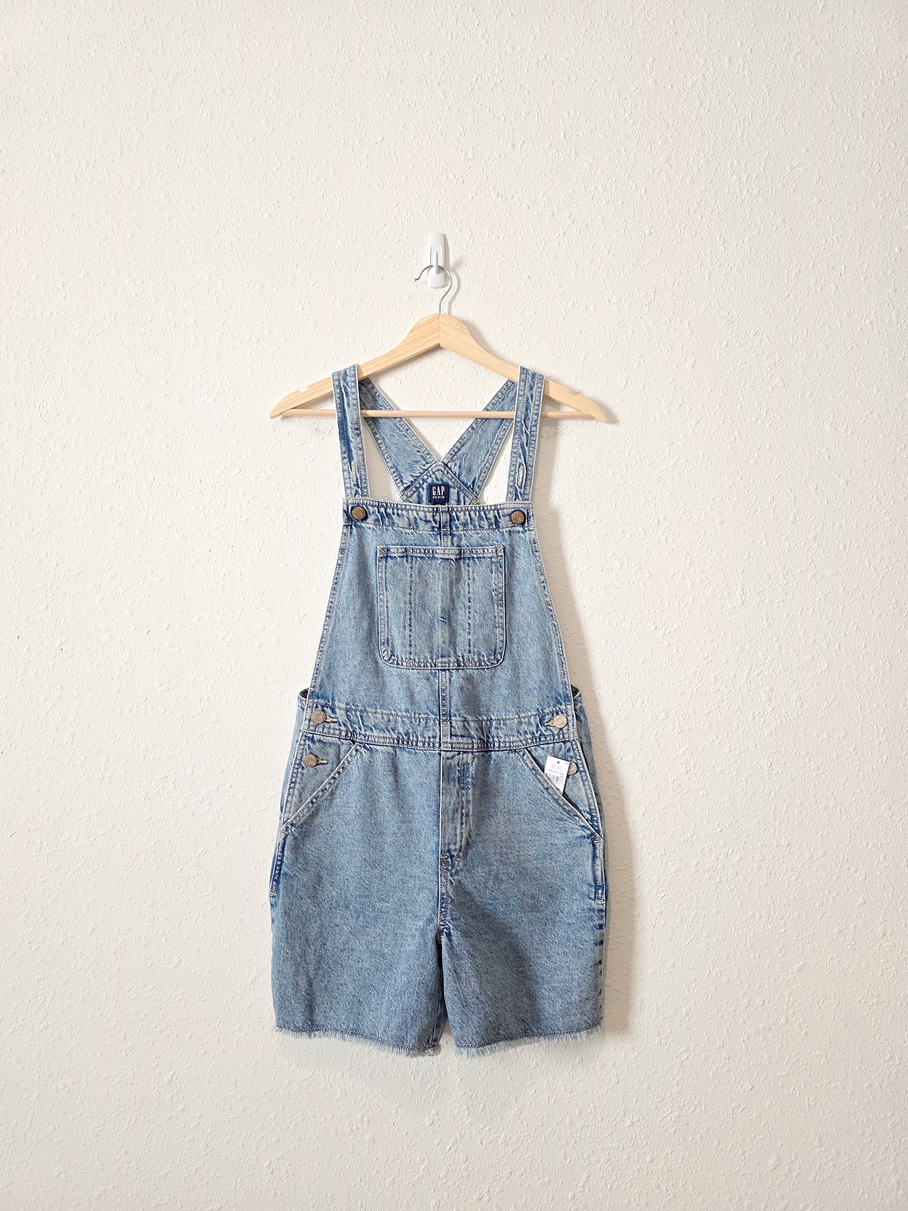 NEW Gap Denim Shortalls (XS)