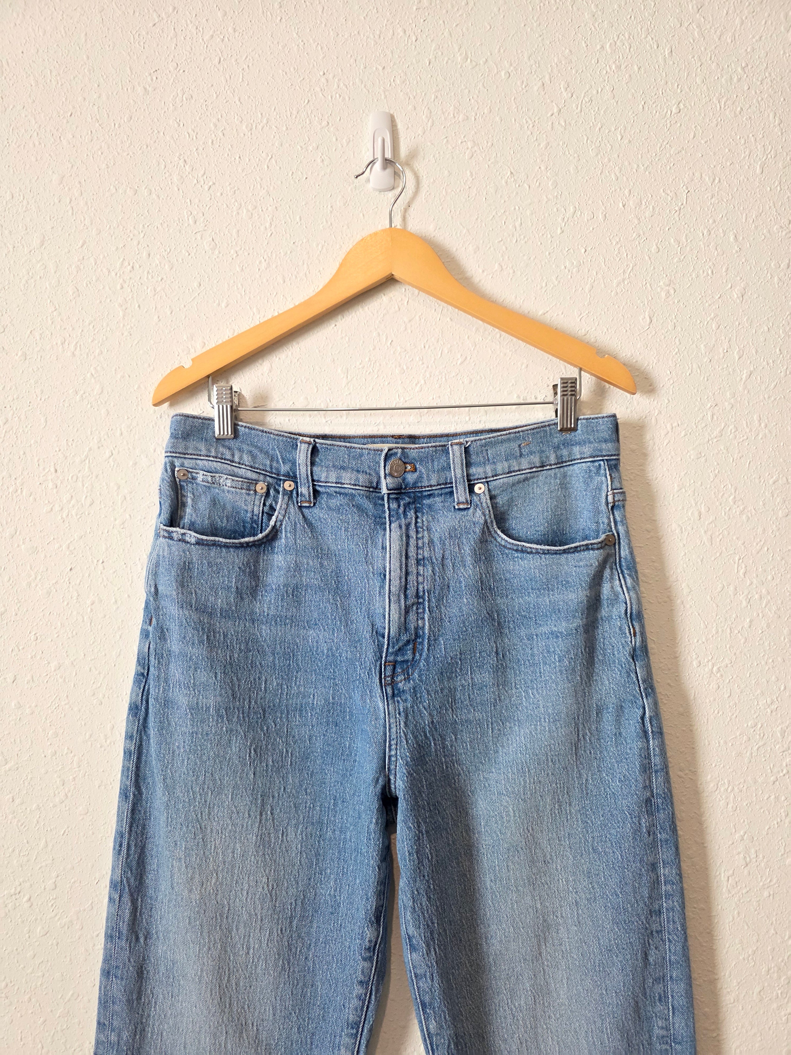 Madewell 90s Straight Jeans (30T)