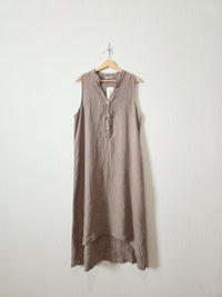 NEW Linen Midi Dress (XL)
