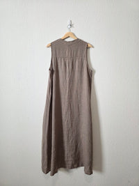 NEW Linen Midi Dress (XL)