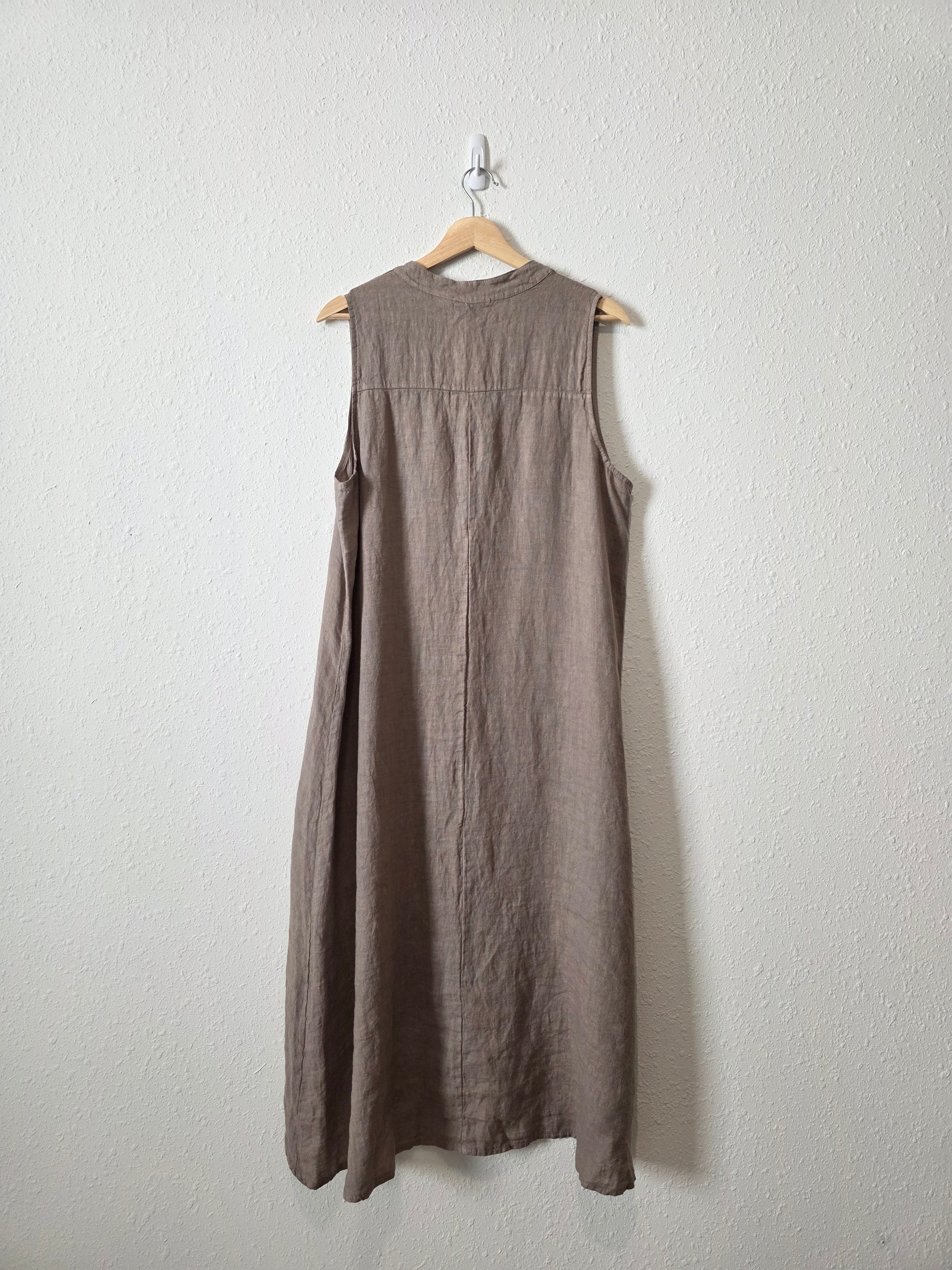 NEW Linen Midi Dress (XL)