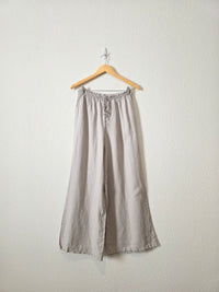 Zara Wide Leg Linen Pants (S)