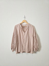 Carly Jean Striped Button Up (XS)
