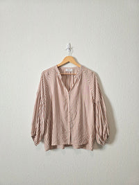 Carly Jean Striped Button Up (XS)