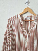 Carly Jean Striped Button Up (XS)