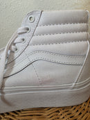 Vans White High Top Sneakers (8)