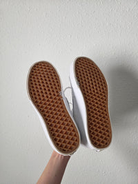 Vans White High Top Sneakers (8)