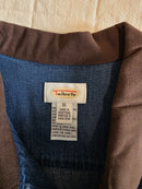 Vintage Denim Button Up Vest (XL)