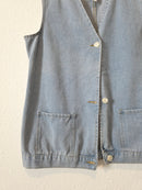 Light Wash Denim Vest (2X)