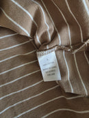 Wishlist Brown Striped Tee (L)