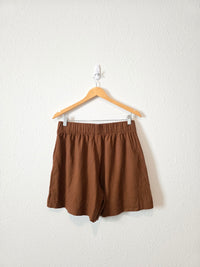 NEW Gap Brown Linen Shorts (M)