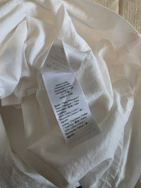 J.Crew White Puff Sleeve Dress (LP)