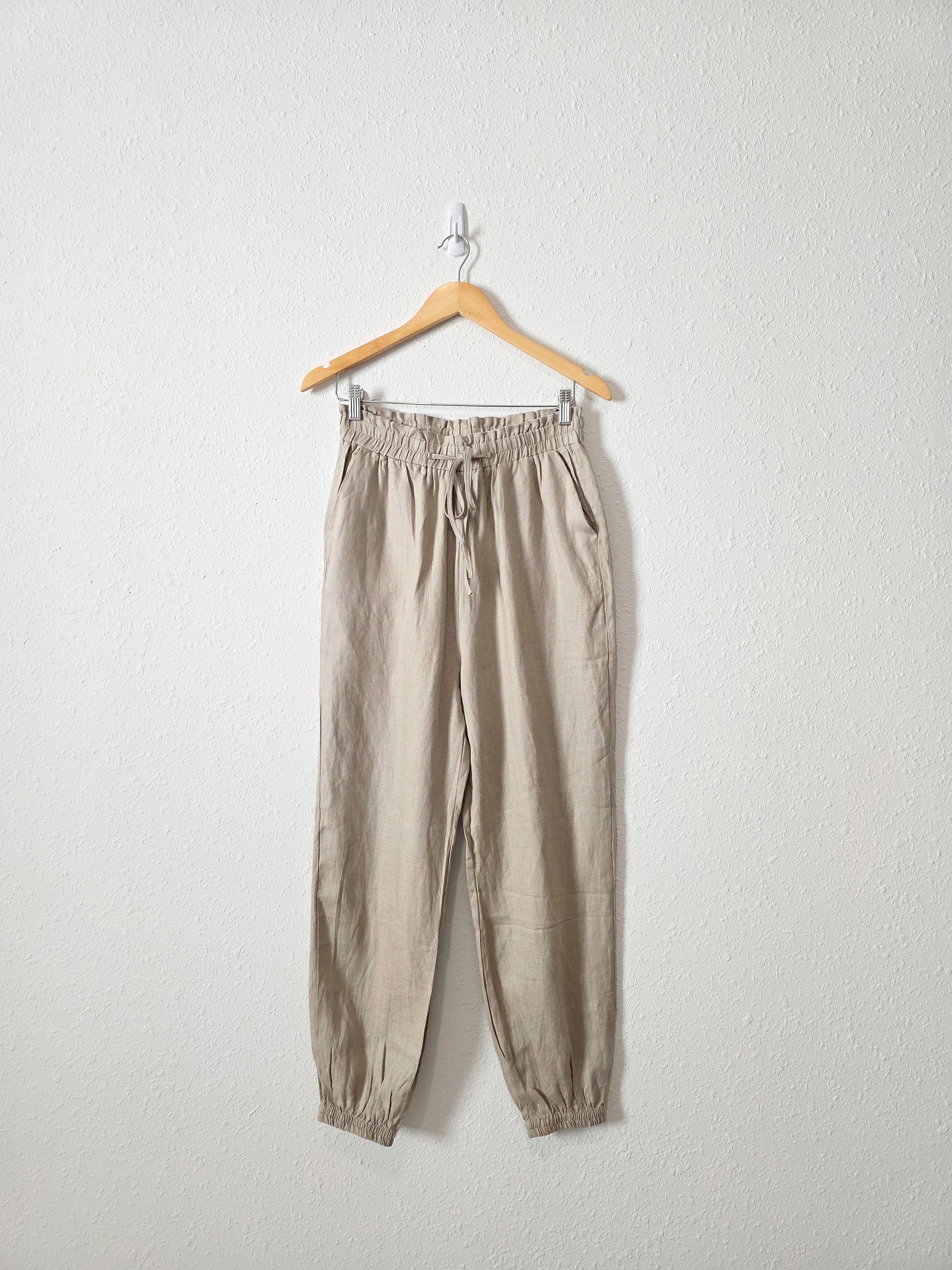 NEW Silk & Salt Linen Pants (M)