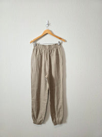 NEW Silk & Salt Linen Pants (M)