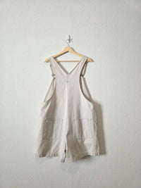 Vintage Gap Cotton Shortalls (XL)