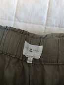 Lou & Grey Olive Linen Shorts (L)