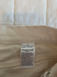 Ecru Wide Leg Jeans (28/6)