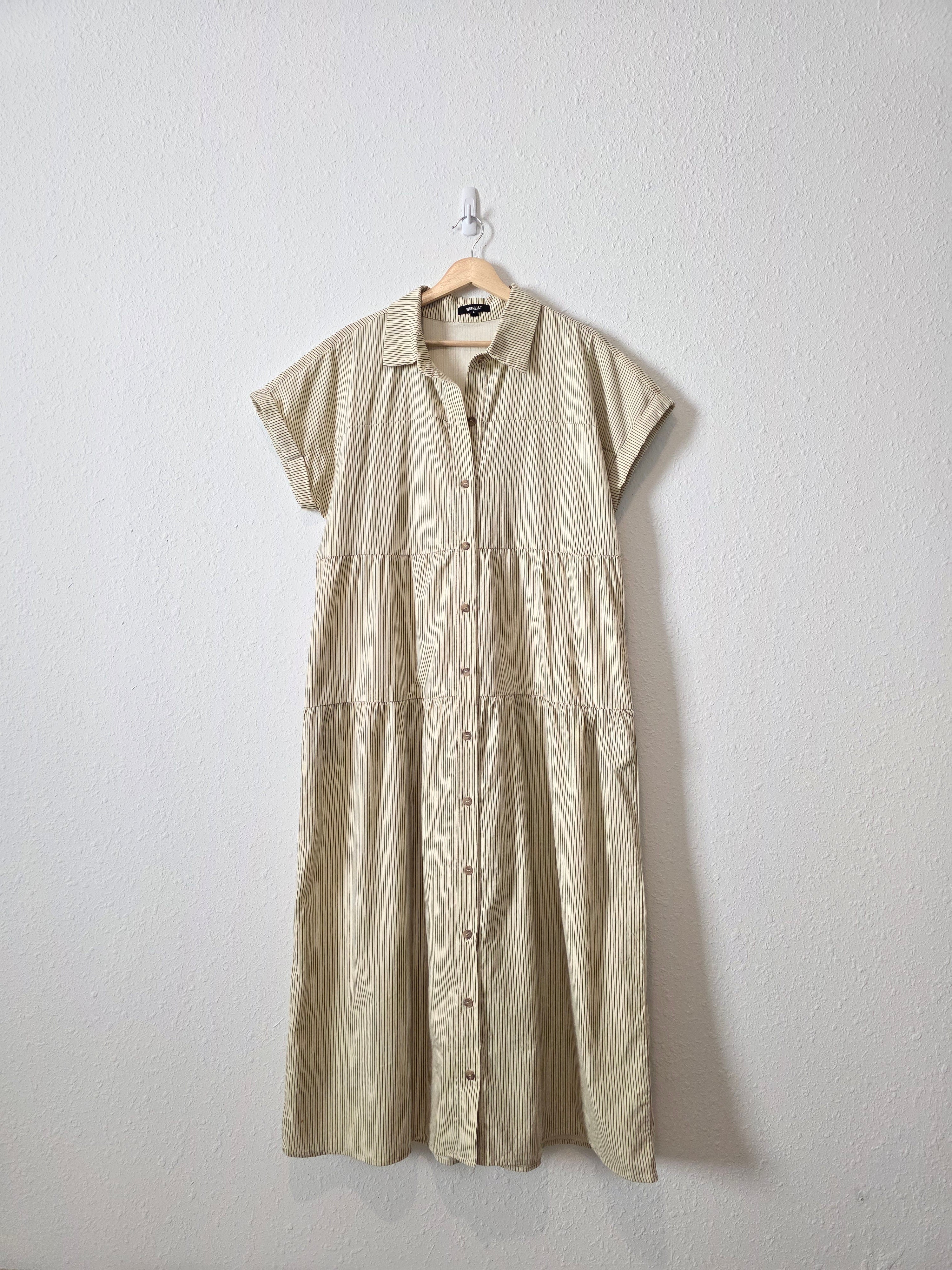 Wishlist Striped Maxi Dress (L)