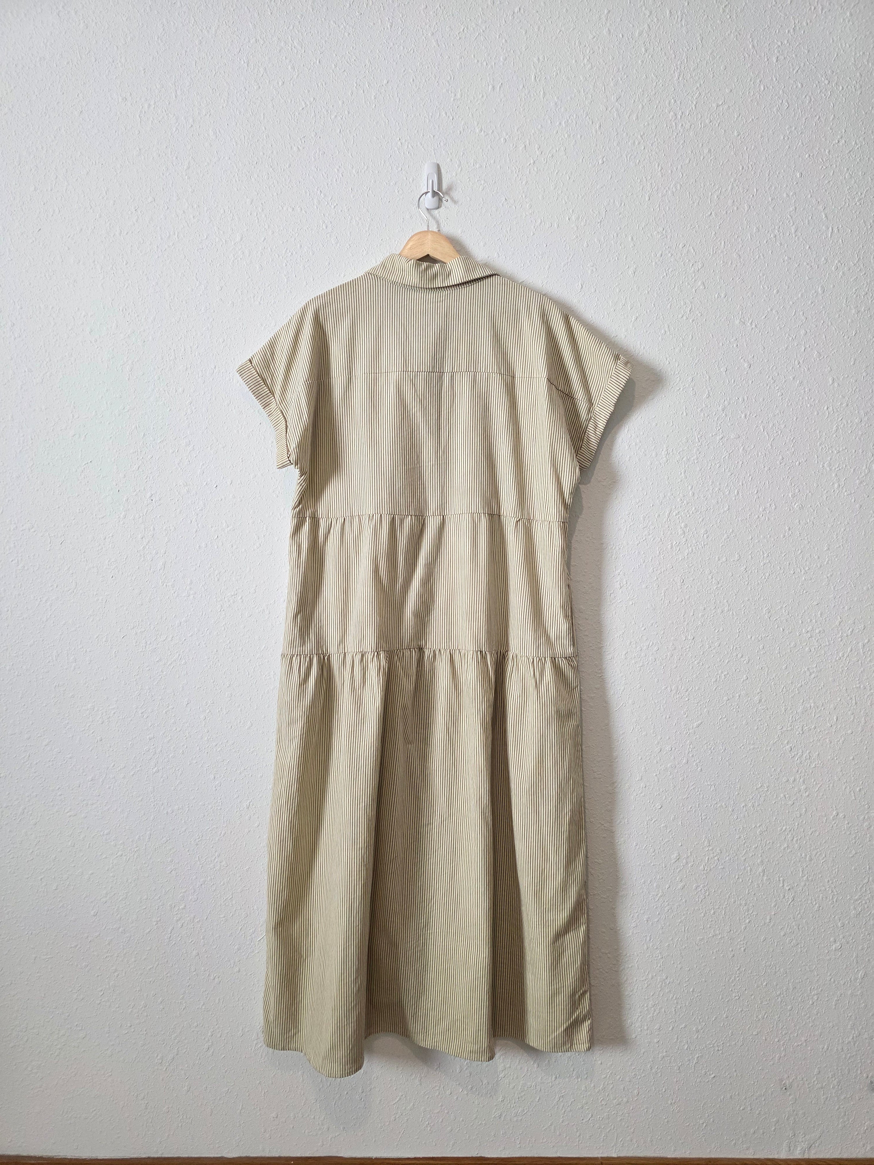 Wishlist Striped Maxi Dress (L)