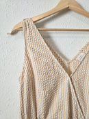Striped Wide Leg Jumpsuit (M)