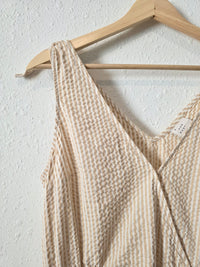 Striped Wide Leg Jumpsuit (M)