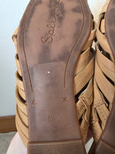 Splendid Woven Leather Mules (5.5)