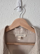 Grade & Gather Cotton Linen Button Up (M)