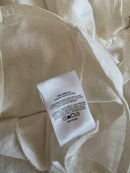 NEW Linen Blend Puff Sleeve Top (XL)