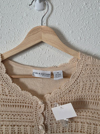 NEW Crochet Knit Top (1X)