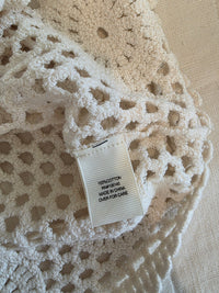 Crochet Knit Cotton Tank (XL)