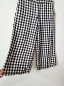 Loft Checkered Wide Leg Pants (M)
