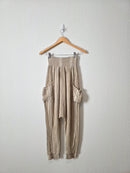 Free People Striped Baggy Pants (S)