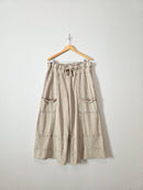 Easel Neutral Wide Leg Pants (1X)