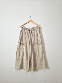 Easel Neutral Wide Leg Pants (1X)