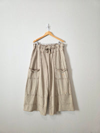 Easel Neutral Wide Leg Pants (1X)