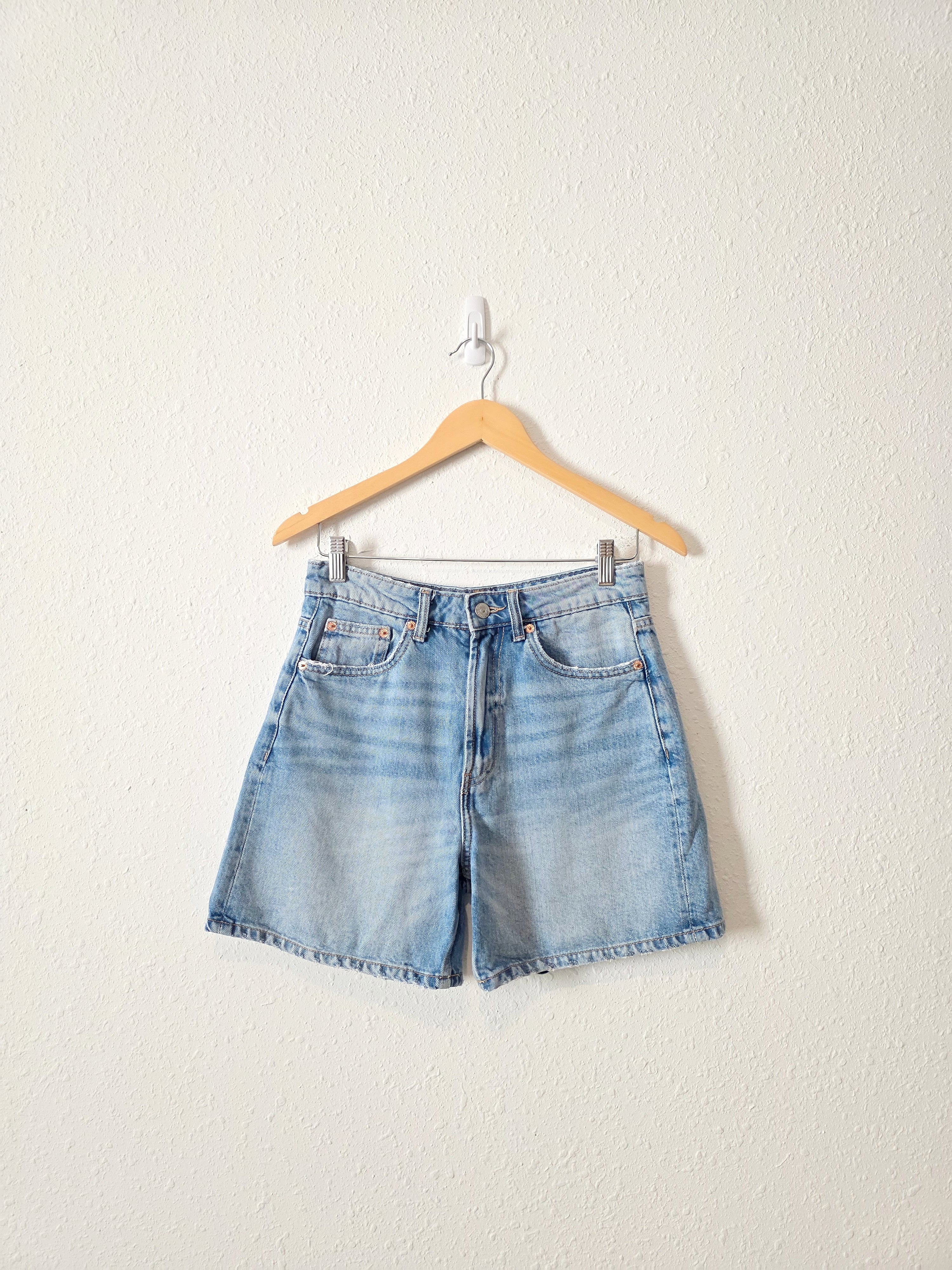 Zara Relaxed Denim Shorts (4)