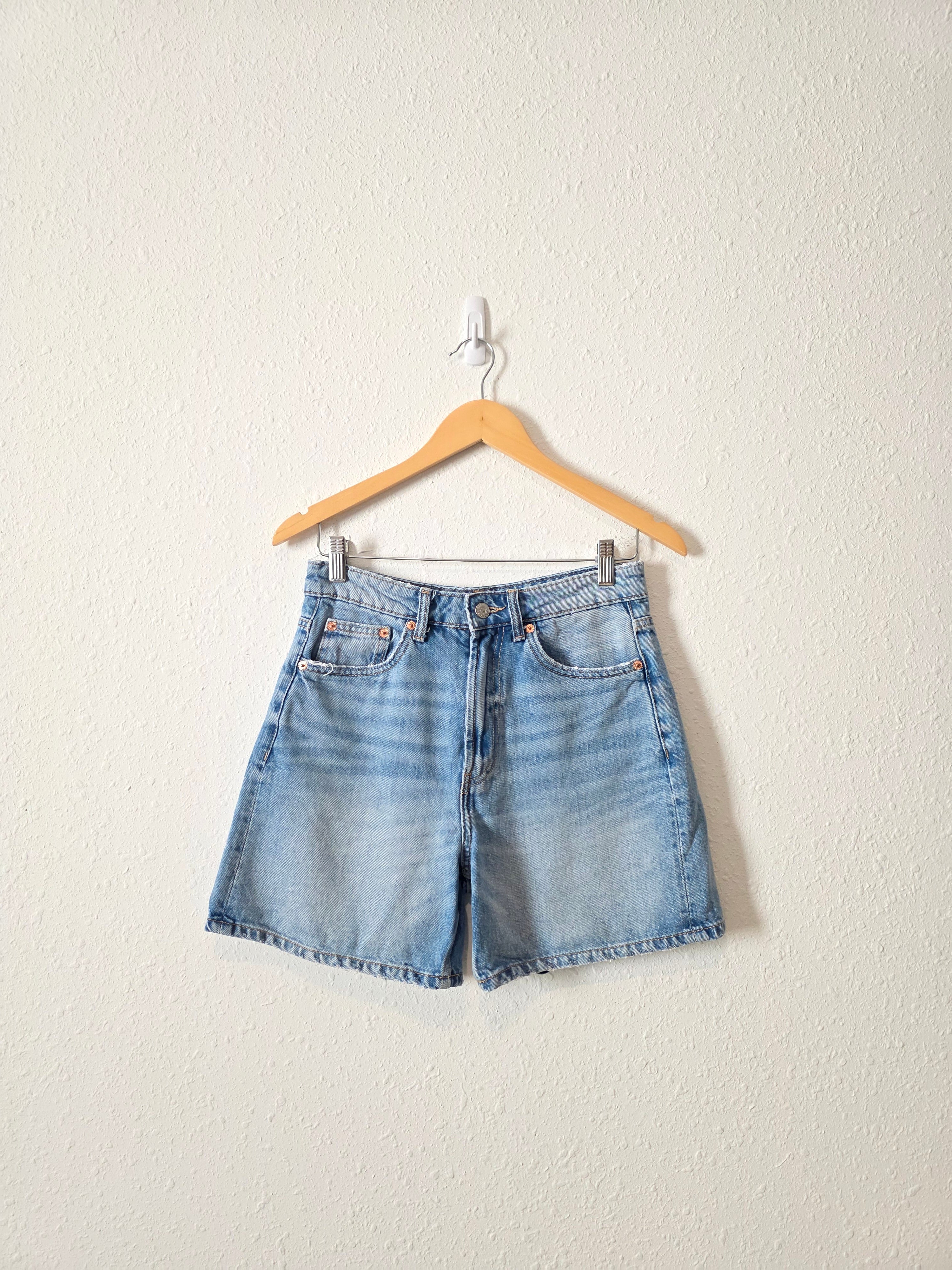 Zara Relaxed Denim Shorts (4)