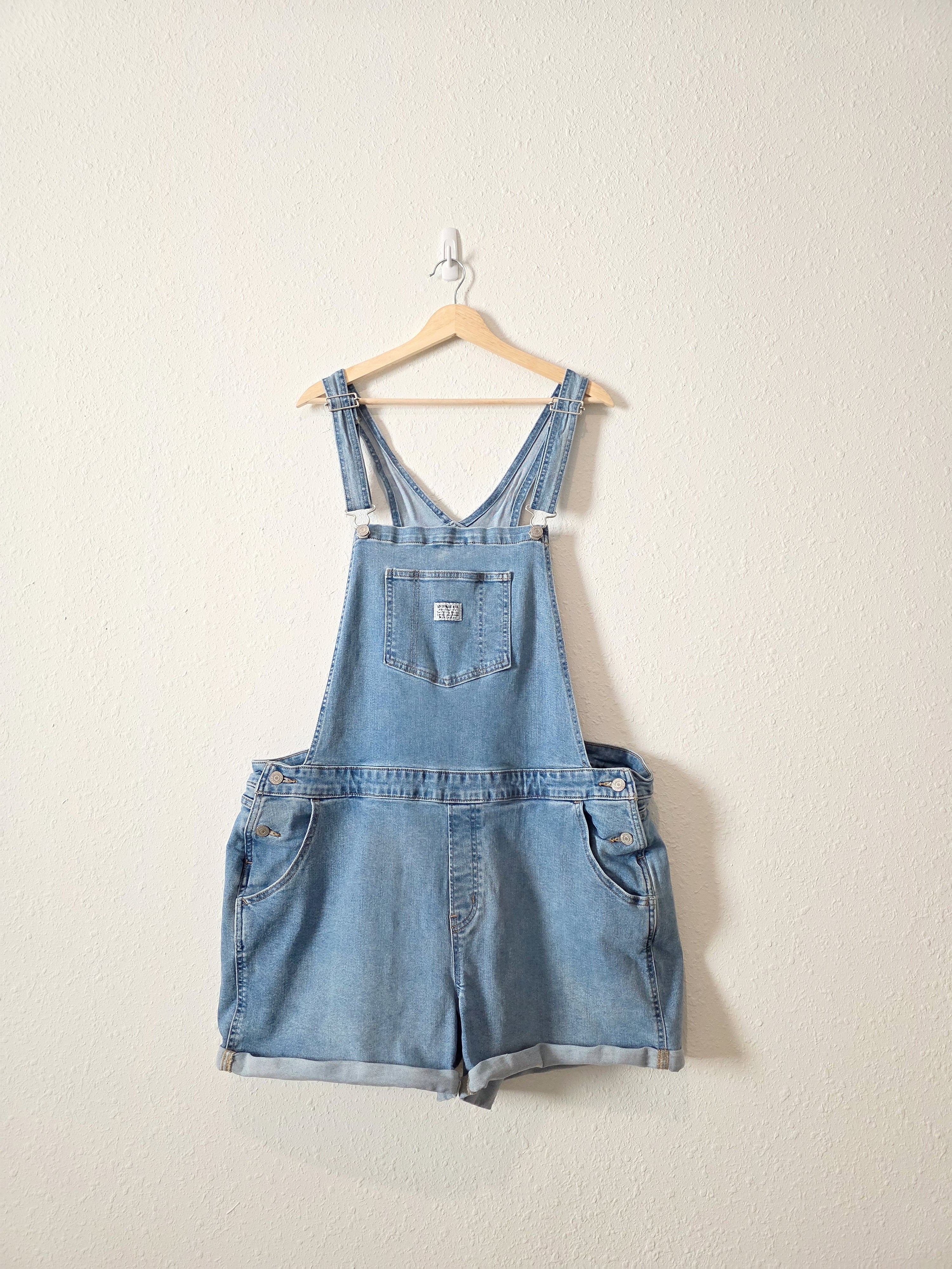 Levi's Denim Shortalls (22W)