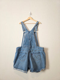 Levi's Denim Shortalls (22W)