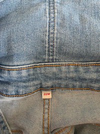 Levi's Denim Shortalls (22W)