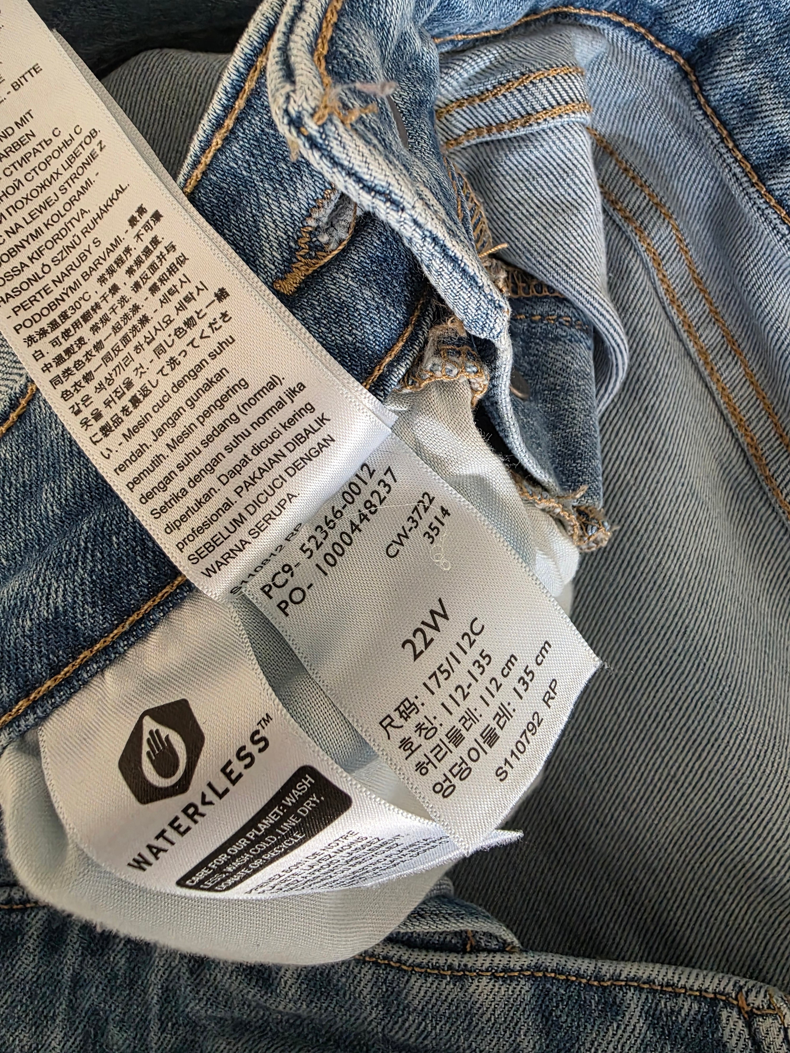 Levi's Denim Shortalls (22W)