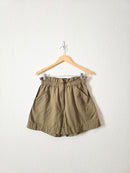 Able Olive Cotton Shorts (S)